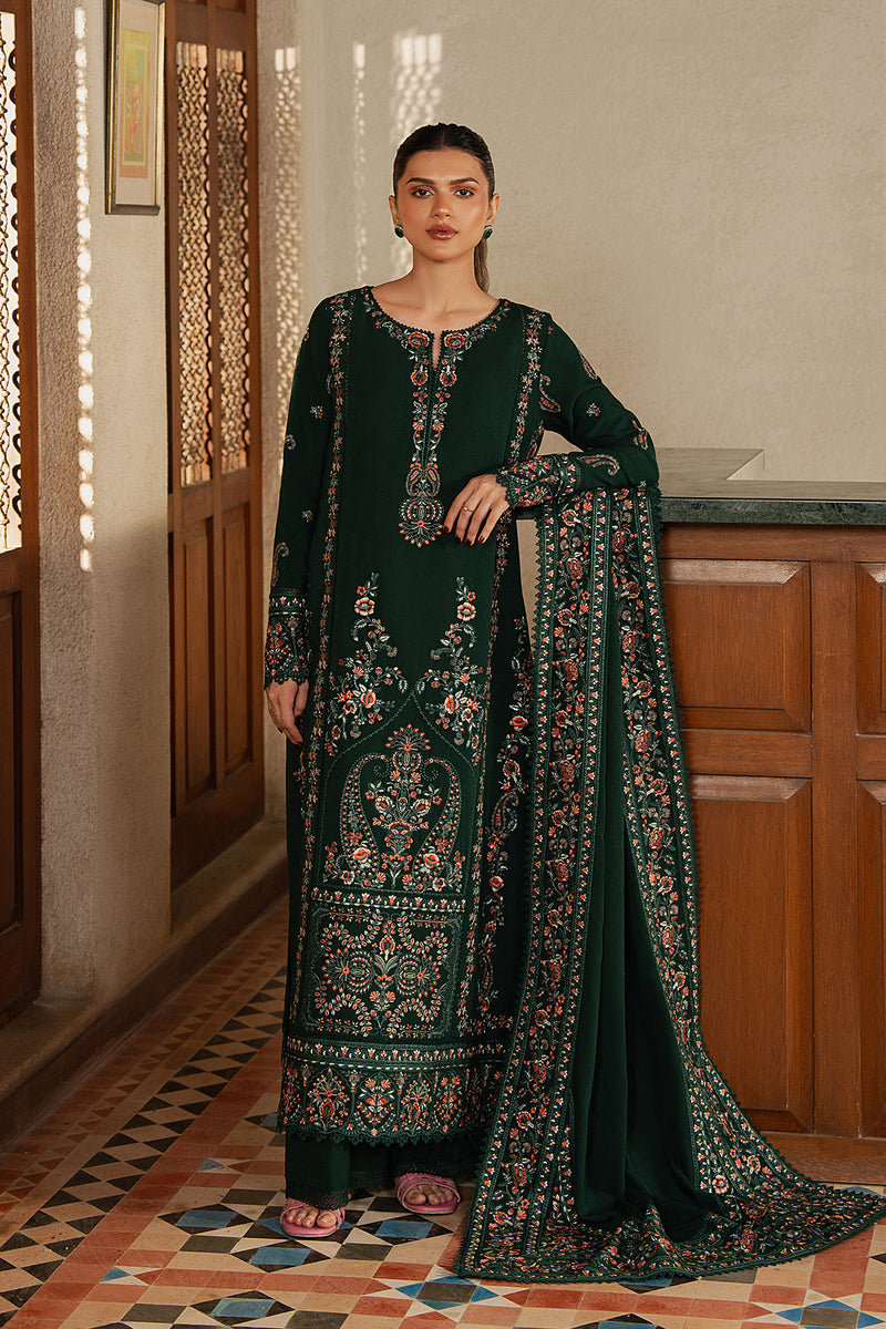 3-Piece Lawn Suit with Embroidered Chiffon Dupatta | Ready to Wear